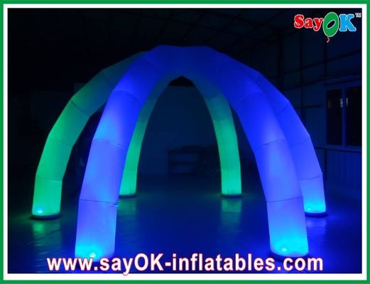 UL Certificated Blower Inflatable Led Light Tent Diameter 5m For Party