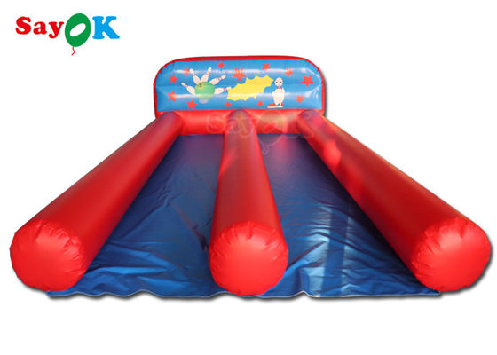 Outdoor Customized Inflatable Human Bowling Game Inflatable Bowling Toys