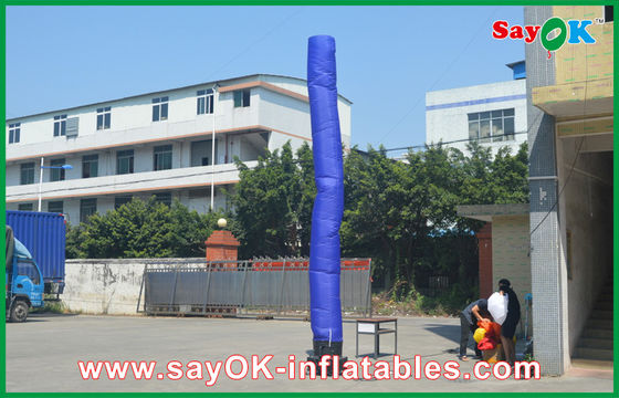 Sky Dancer Inflatable Blue Inflatable Guy Air Sky Dancer With Bottom Blower Wedding Use