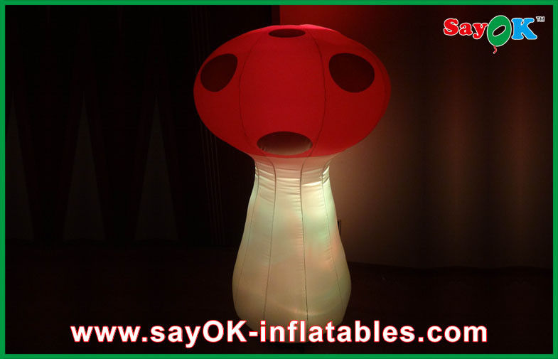LED Lighting Inflatable Mushroom Decoration Custom Advertising Inflatables
