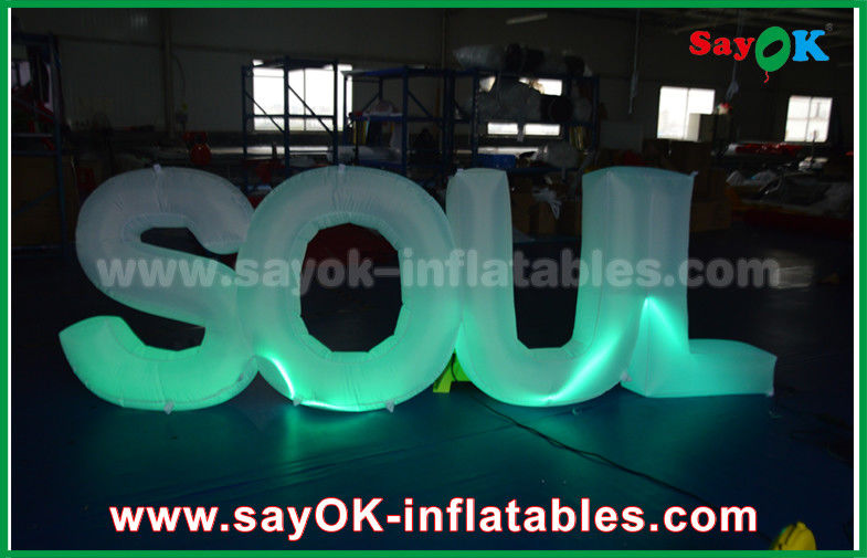 Giant Inflatable Letters Make To Order Company Name Logo Desgin
