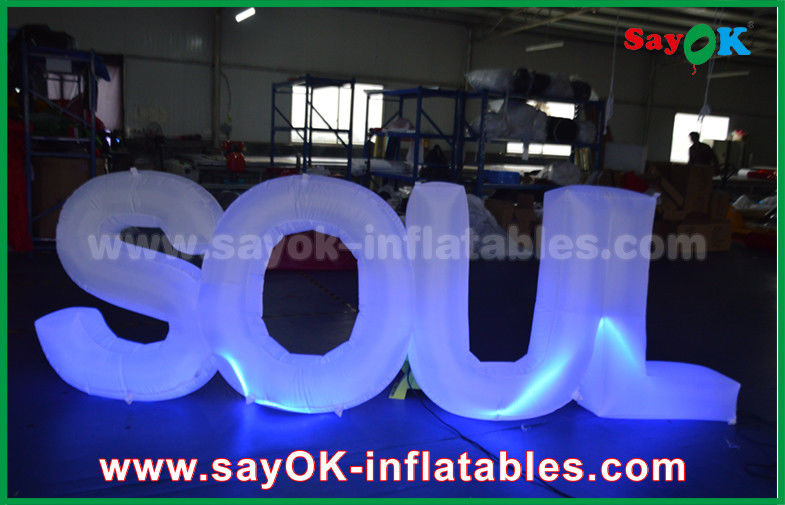 Giant Inflatable Letters Make To Order Company Name Logo Desgin