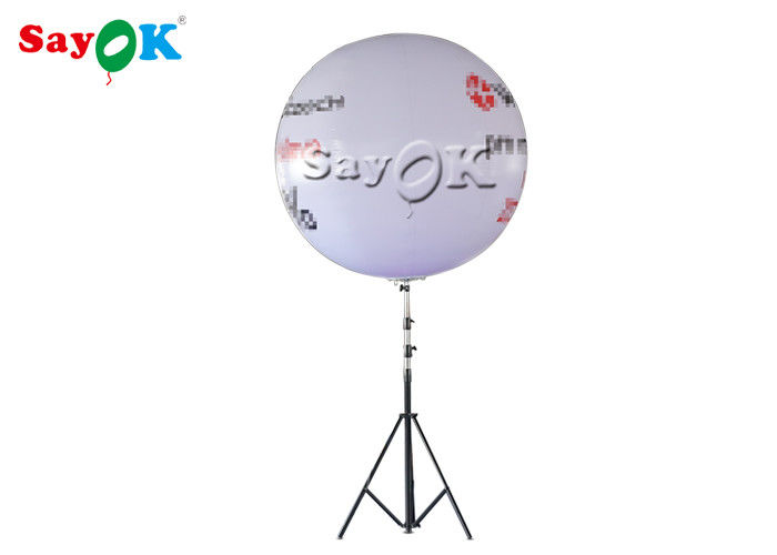 1.5m Advertising Inflatable Tripod Stand Led Light Balloon