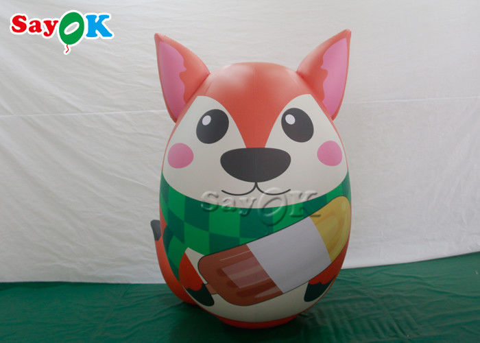 7ft Air Tight Inflatable Holiday Decorations Standing Animal Fox Model