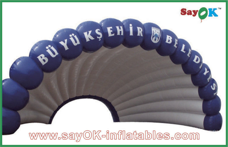 Large Inflatable Tent Waterproof Oxford Fabric Inflatable Air Tent For Entertainment L4mxW4m