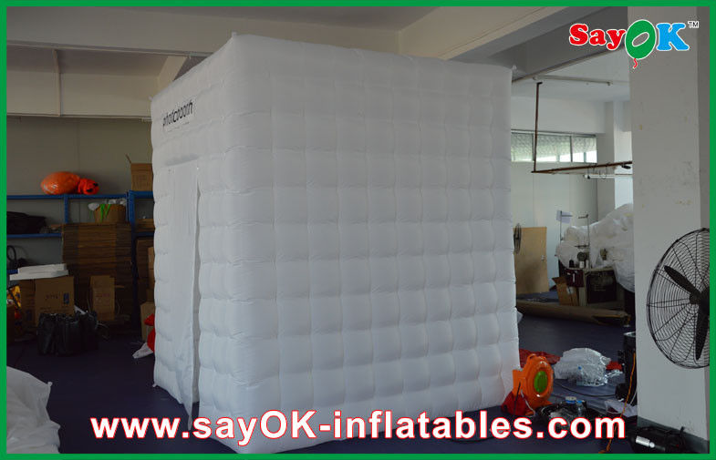 210D Oxford Cloth Inflatable Photo Booth with led light
