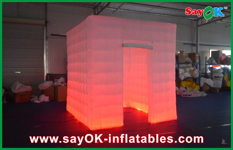 Inflatable Photo Studio Indoor Outdoor Custom Inflatable Advertising Photo Booth / Kiosk Print Logo