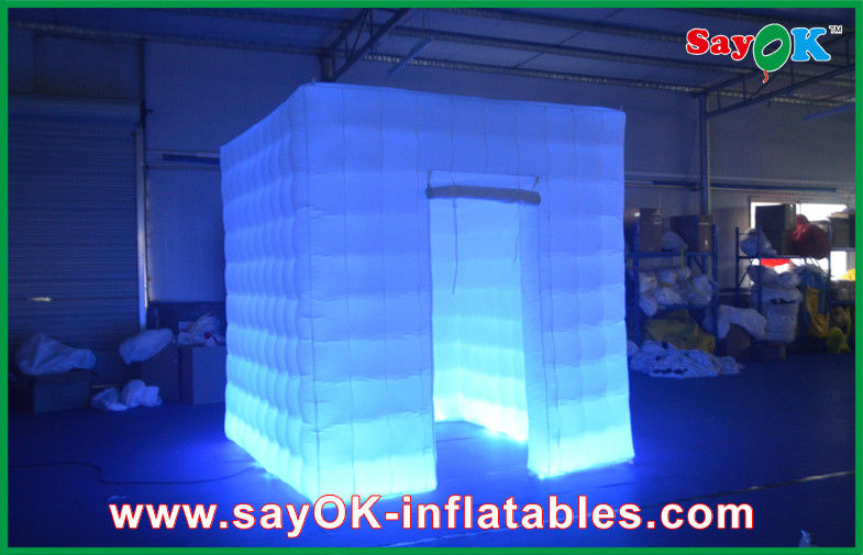 Inflatable Photo Studio Indoor Outdoor Custom Inflatable Advertising Photo Booth / Kiosk Print Logo