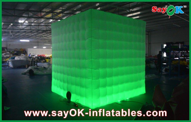 Inflatable Photo Studio Indoor Outdoor Custom Inflatable Advertising Photo Booth / Kiosk Print Logo