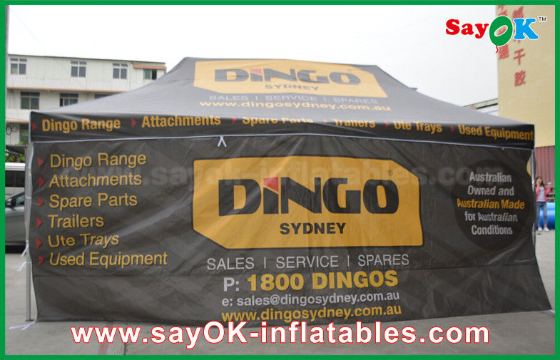 Waterproof Canopy Tent 3X6m Premium Aluminum Advertising Folding Tent , Hexagonal Marquee / Gazebo