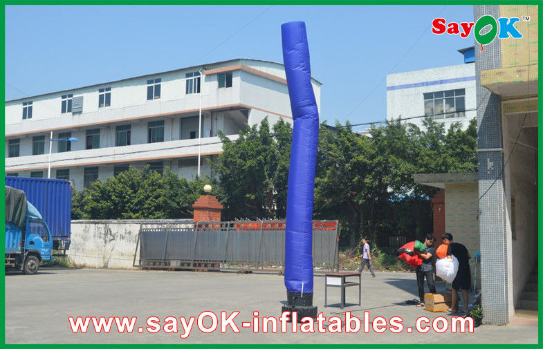 Sky Dancer Inflatable Blue Inflatable Guy Air Sky Dancer With Bottom Blower Wedding Use