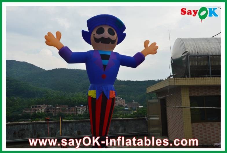 Inflatable Wind Dancer Advertsing Campaign Inflatable Sky Dancer Single Leg Height 2 - 8M