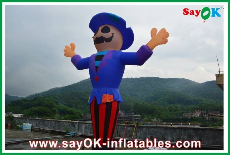 Inflatable Wind Dancer Advertsing Campaign Inflatable Sky Dancer Single Leg Height 2 - 8M