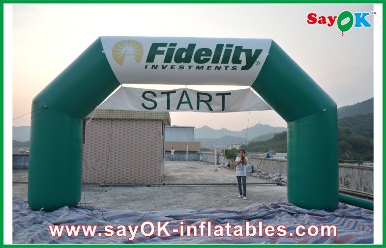 Inflatable Entrance Arch Advertising 6 X 3M Inflatable Entrance Arch , Inflatable Finish Line Arch