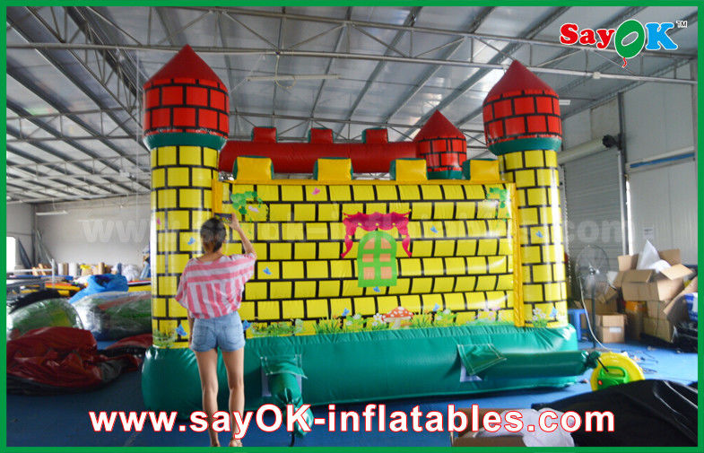 Durable 0.45mm PVC Inflatable Jumping Castle Bouncer Trampoline Bounding Table
