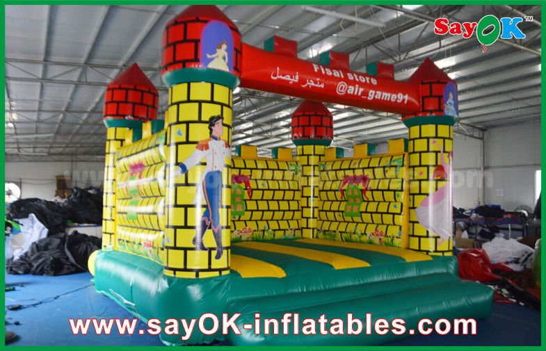 Durable 0.45mm PVC Inflatable Jumping Castle Bouncer Trampoline Bounding Table