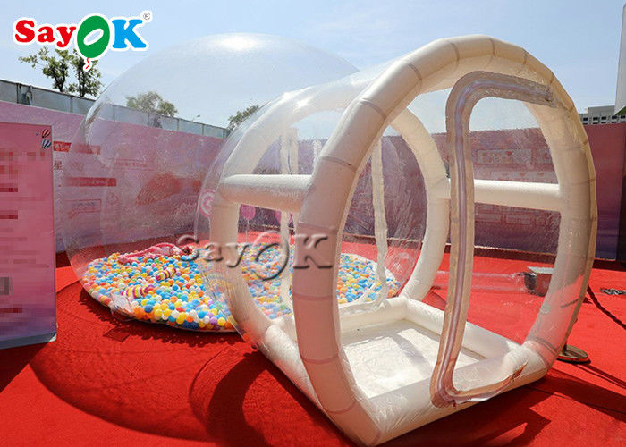 Dome Inflatable Tent Commercial Inflatable Transparent Bubble Camping Tent For Ourdoor