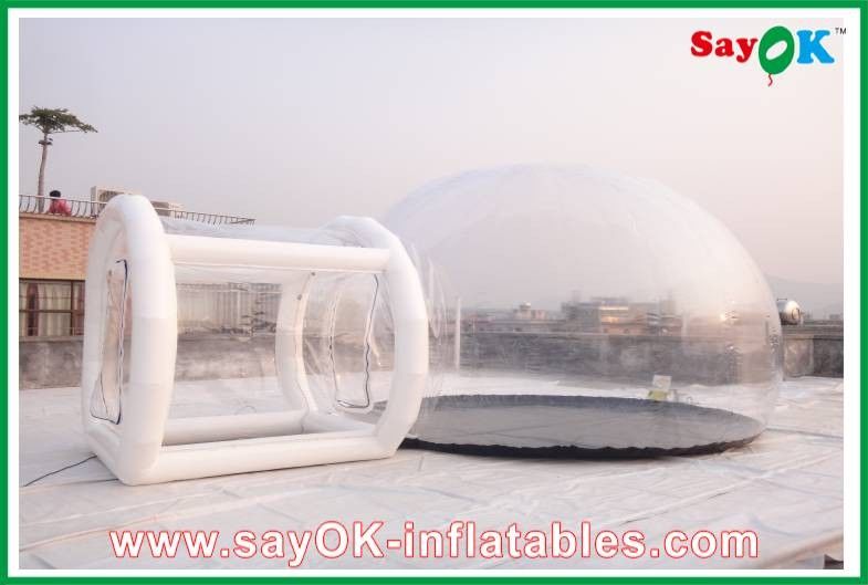 Dome Inflatable Tent Commercial Inflatable Transparent Bubble Camping Tent For Ourdoor