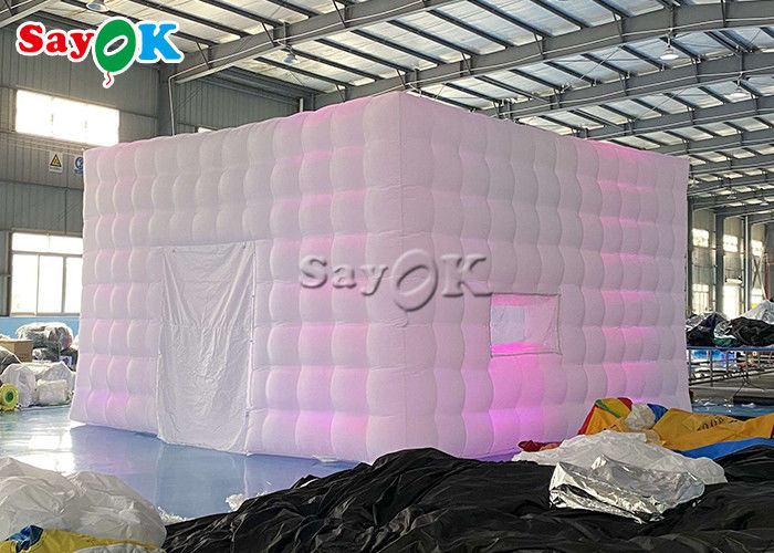 Outdoor Inflatable Tent Customized 6m 20ft  Inflatable Square Tent Party Event Wedding
