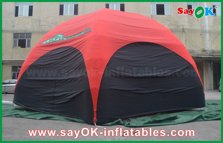 Air Inflatable Tent DIA 10m Promotional Inflatable Dome Spider Tent For Advertising