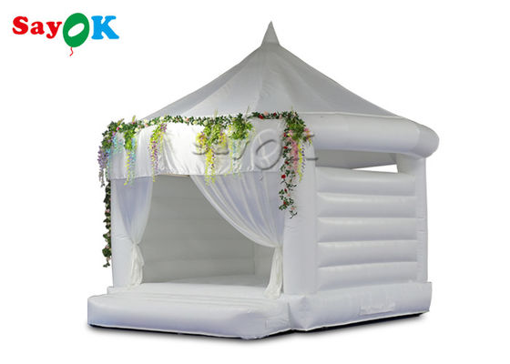 5x5x4.7mH PVC عروسی پرش هوا پرش قابل انفجار