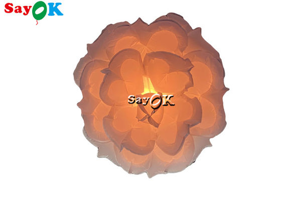 1 متر 3 فوت نورپردازی قابل انفجار گل رز آویزان برای تزئین صحنه