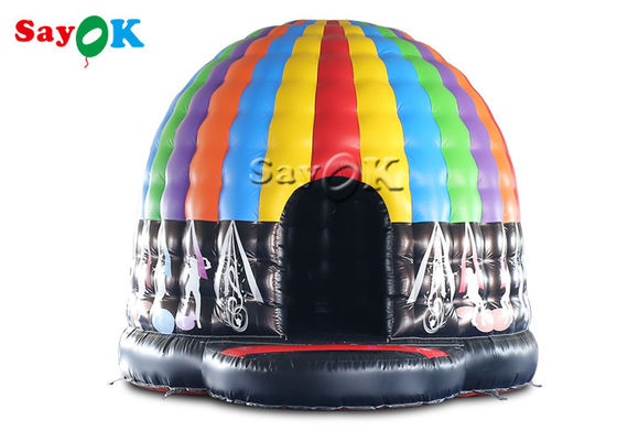 چادر بادی Voice Bounce 5x4x3.5mH چادر دیسکو بادی گنبدی LED برای رویداد مهمانی رقص موسیقی