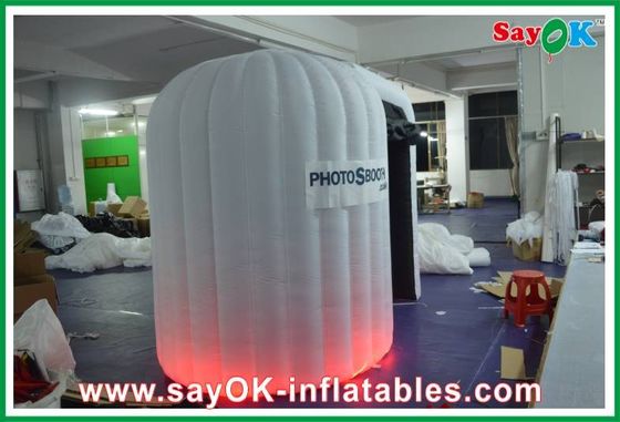 Inflatable Photo Studio 210D Oxford Cloth Photo Booth بادی UL / CE دمنده
