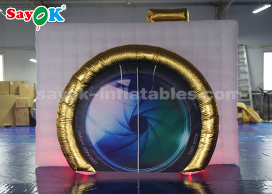 چادر مکعبی بادی غرفه عکس بادی 210D پارچه آکسفورد ضد آب