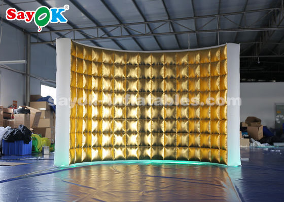 تزئینات مهمانی بادی غرفه عکس جذاب دیوار بادی 3*1.5*2.3mH برای تبلیغات