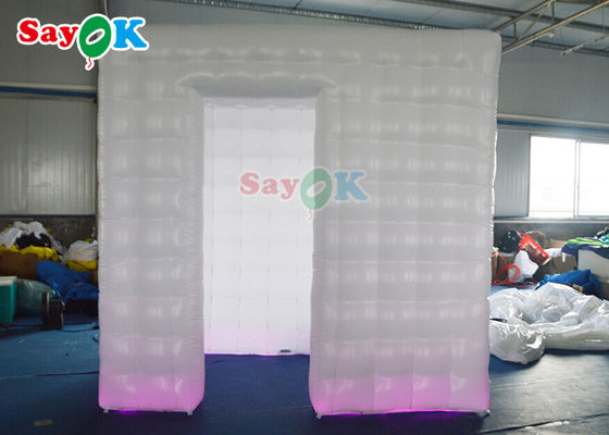 غرفه عکس بادی LED برای داخل سالن جنس پارچه آکسفورد