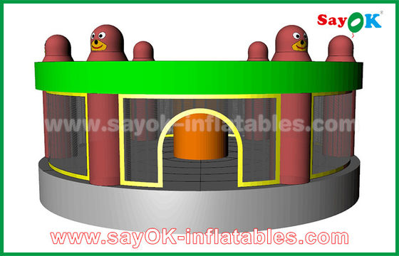 بازی های بادی غول پیکر بازی های ورزشی بادی خنده دار بازی Human Whack A Mole with Air Blower