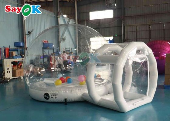 خانه حبابي PVC درجه تجاری بچه ها مهموني گنبد شفاف بالون چادر باغ
