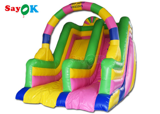 اسلاید پرتابی پرتابی پارک تفریحی اسلاید پرتابی تجاری Bouncer آب سرخ شده اسلاید 6x4x5m