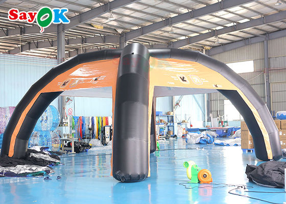 چادر هواخوار خانوادگی PVC سفارشی 7x4m ساختارهای پشتیبانی چادر هواخوار