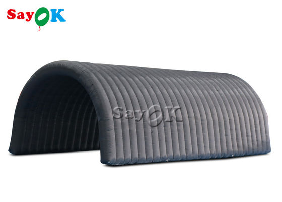 چادر بادکنک ایگلو سیاه 210D پارچه آکسفورد چادر تونل بادکنک برای نمایشگاه