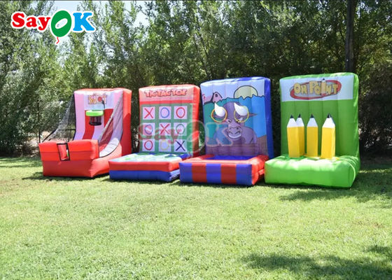 بازی‌های کارناوال بادی و سرگرم‌کننده تعاملی 4 In1 Kids بزرگسالان برای تیم‌سازی گروهی